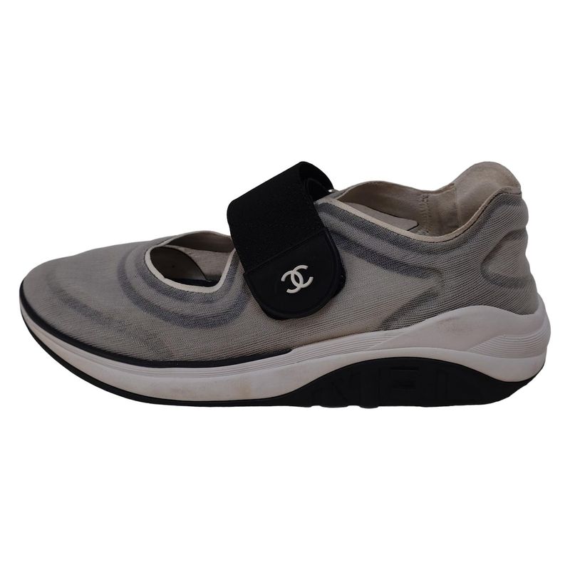 Chanel Shoes 36 Women's - G34767 Gray X Black