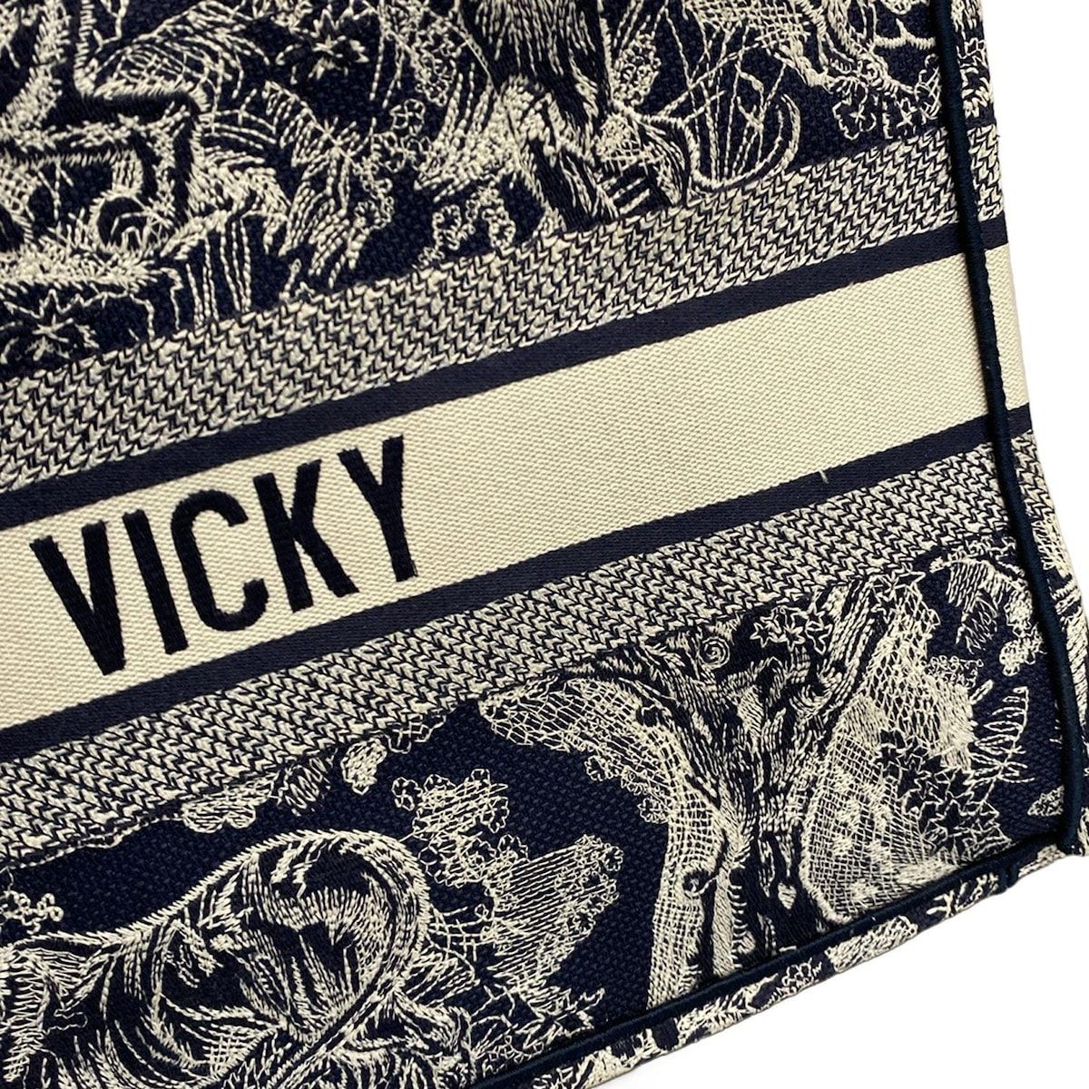 Dior/Christian Dior (Dior/Christian Dior) Tote Bag Book Tote Medium Bag/old