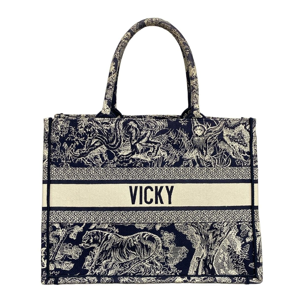 Dior/Christian Dior (Dior/Christian Dior) Tote Bag Book Tote Medium Bag/old