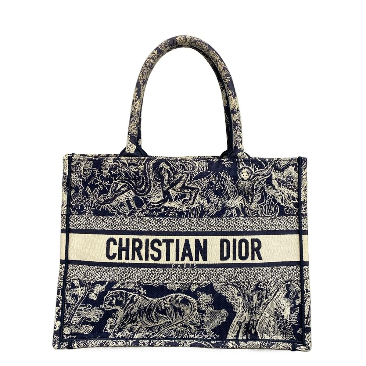Dior/Christian Dior (Dior/Christian Dior) Tote Bag Book Tote Medium Bag/old