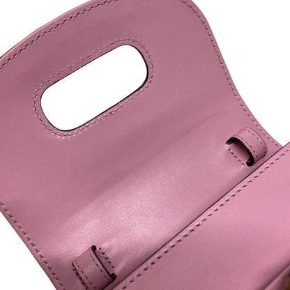 Gucci Handbag Bamboo 702106 Pink Mini Bag Leather