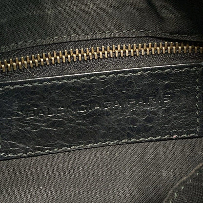 Balenciaga Shoulder Bag the Hip 242803 Dark Green Leather