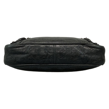 Balenciaga Shoulder Bag the Hip 242803 Dark Green Leather