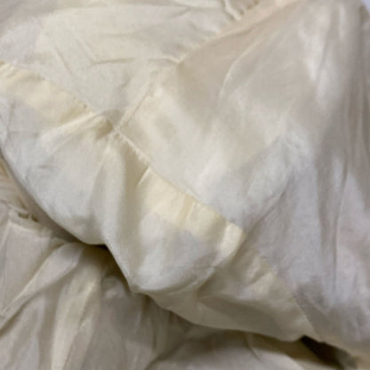 Chanel Jacket Size 46 XL Women's P16174 Beige X Ivory X Gold Long