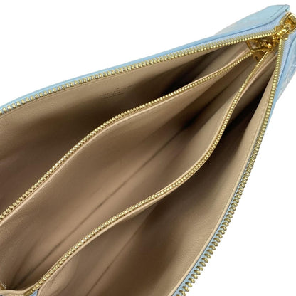 Louis Vuitton Handbag Couss in Couss in PM M24333 Blue Leather Cowhide