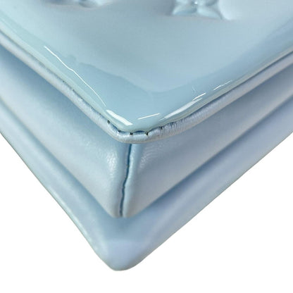 Louis Vuitton Handbag Couss in Couss in PM M24333 Blue Leather Cowhide