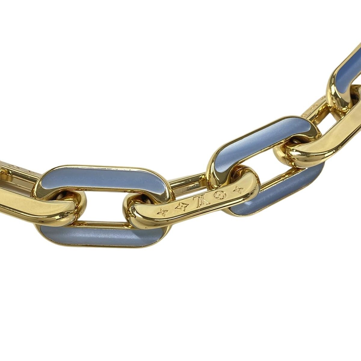 Louis Vuitton Handbag Couss in Couss in PM M24333 Blue Leather Cowhide