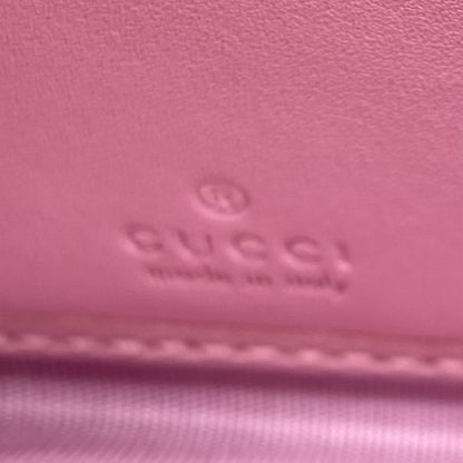 Gucci Wallet Round GG Supreme Strawberry