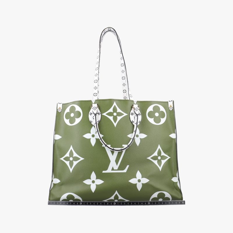 LOUIS VUITTON On the Go GM Cles Mu x Green x Multicolor Monogram Giant M44571