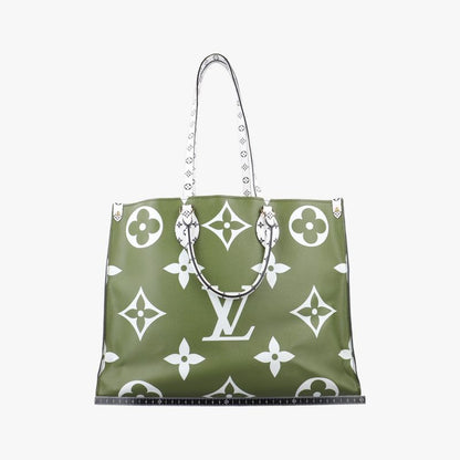 LOUIS VUITTON On the Go GM Cles Mu x Green x Multicolor Monogram Giant M44571