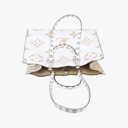 LOUIS VUITTON On the Go GM Cles Mu x Green x Multicolor Monogram Giant M44571