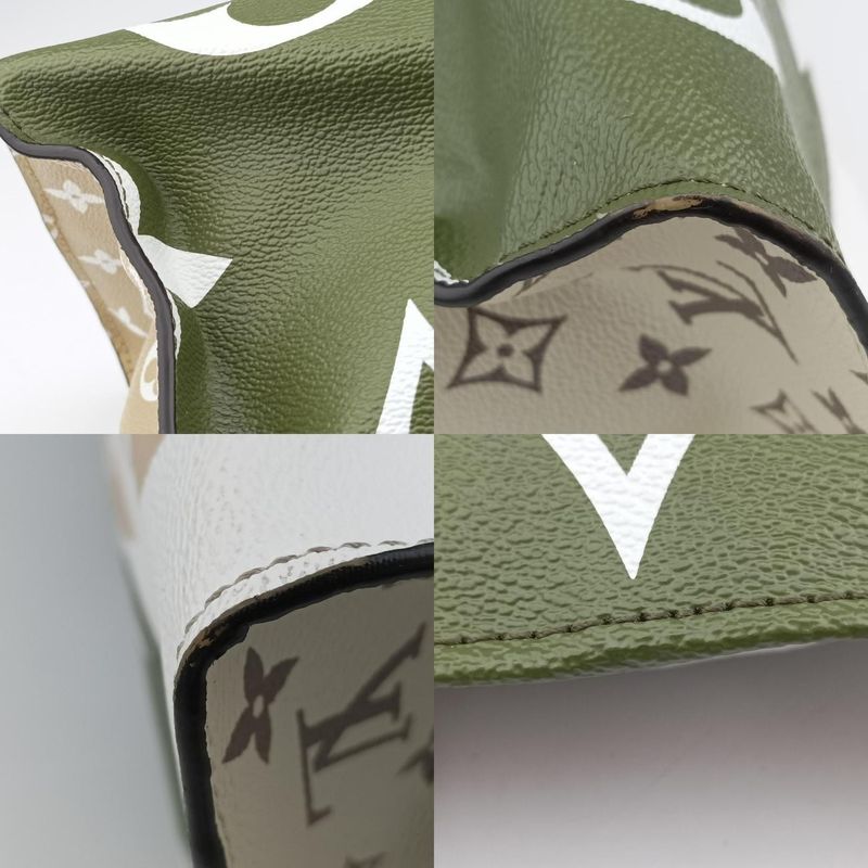 LOUIS VUITTON On the Go GM Cles Mu x Green x Multicolor Monogram Giant M44571