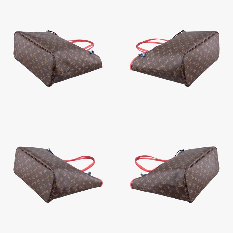 LOUIS VUITTONNeverfull MM Monogram Brown x Flamingo Monogram Canvas M41663