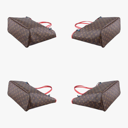 LOUIS VUITTONNeverfull MM Monogram Brown x Flamingo Monogram Canvas M41663