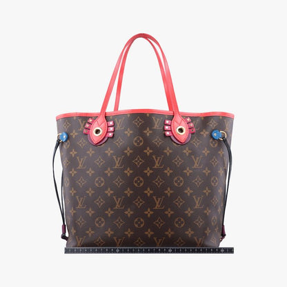 LOUIS VUITTONNeverfull MM Monogram Brown x Flamingo Monogram Canvas M41663