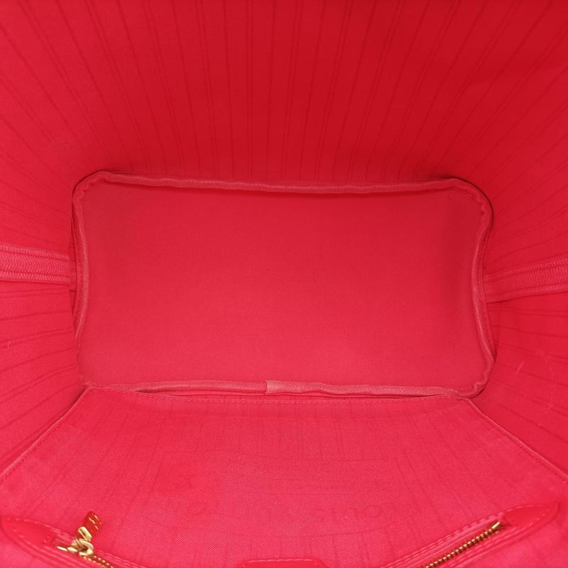 LOUIS VUITTONNeverfull MM Monogram Brown x Flamingo Monogram Canvas M41663