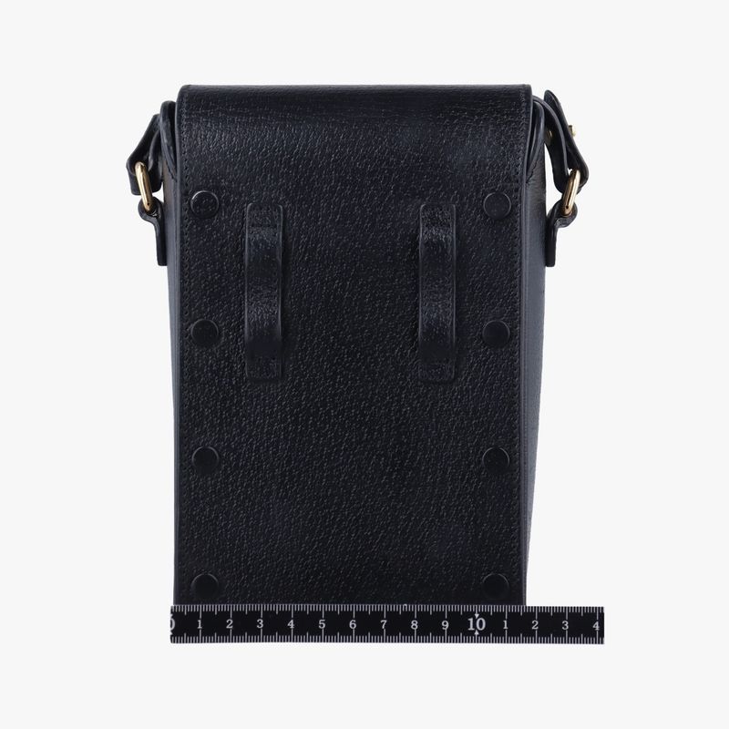 GUCCI Horsebit 1955 Black Leather 732302