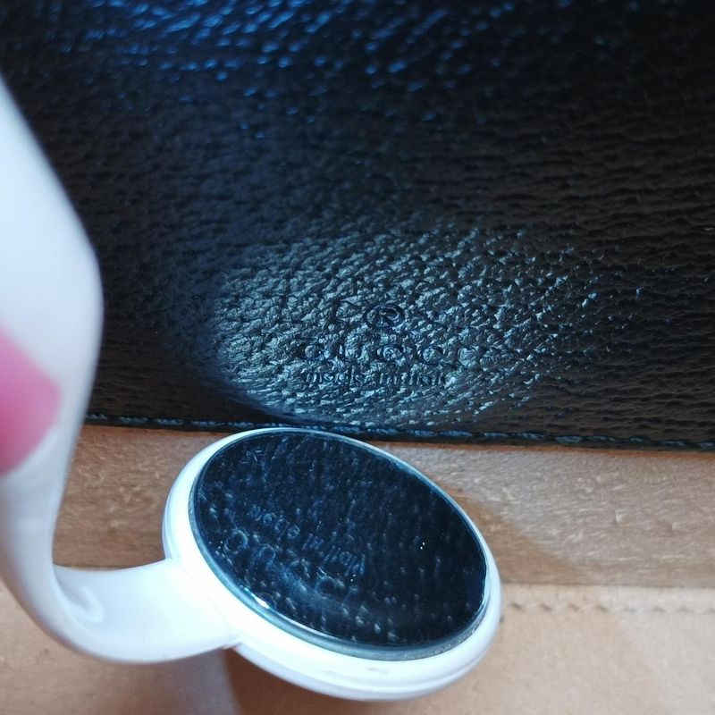 GUCCI Horsebit 1955 Black Leather 732302