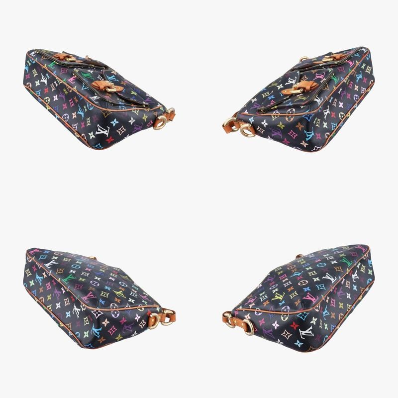 LOUIS VUITTON Lodge GMNoir Black Monogram Multicolor M40052LM0095