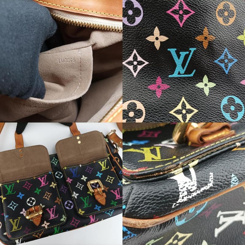 LOUIS VUITTON Lodge GMNoir Black Monogram Multicolor M40052LM0095