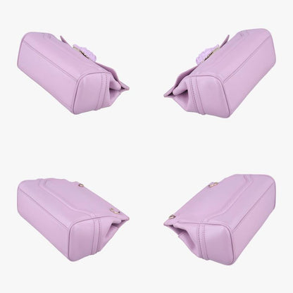 Versace (Versace) VERSACE Palazzo Empire Medusa Pink Leather CLG 177280590179