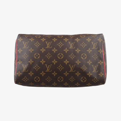 LOUIS VUITTONSpeedy 30 Monogram Brown x Flamingo Monogram Totem M41665 DU2175