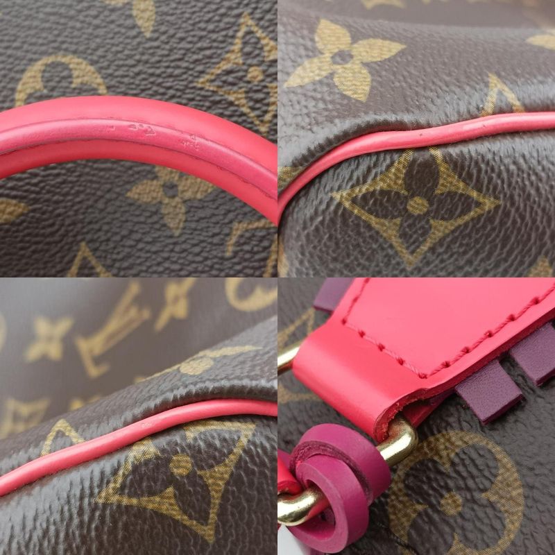 LOUIS VUITTONSpeedy 30 Monogram Brown x Flamingo Monogram Totem M41665 DU2175