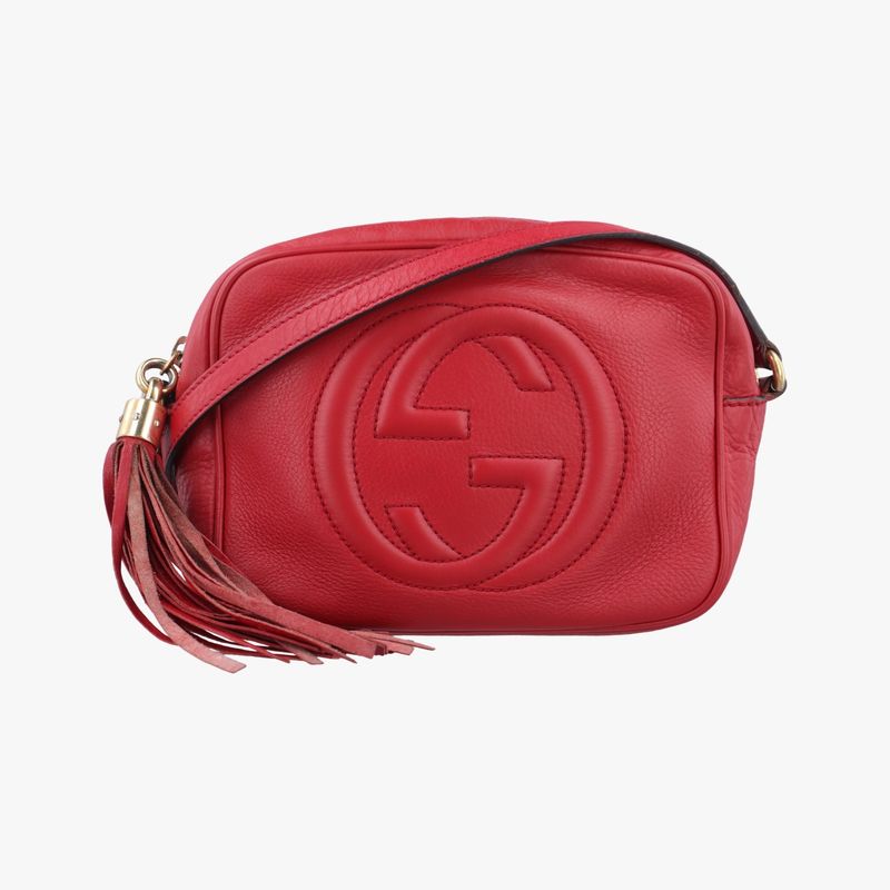 GUCCI Soho Red Leather 308364 H016284848