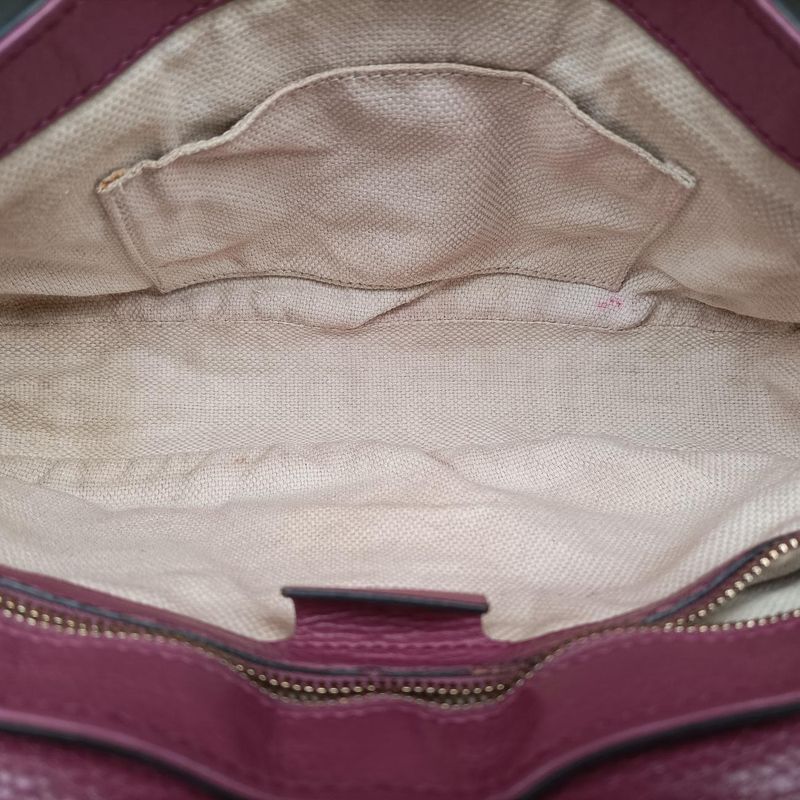 GUCCI Soho Wine Red Leather 336752 H018169045