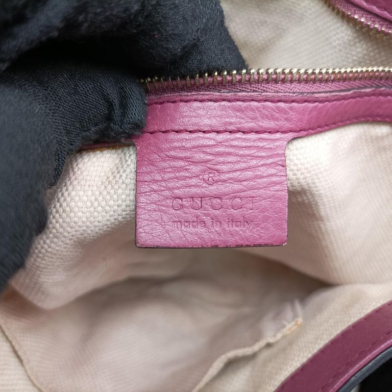 GUCCI Soho Wine Red Leather 336752 H018169045