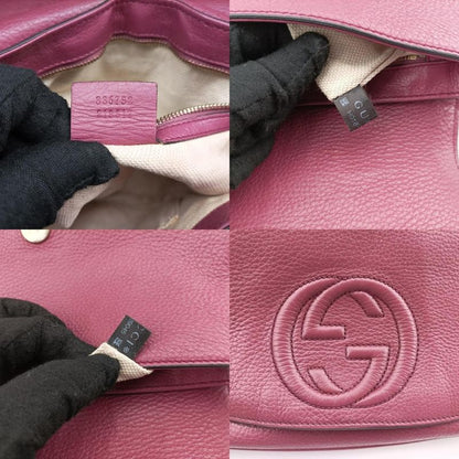 GUCCI Soho Wine Red Leather 336752 H018169045