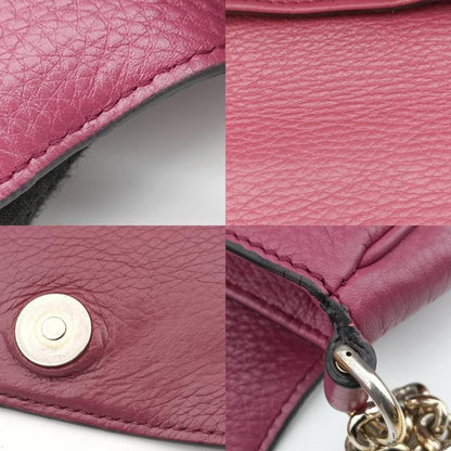 GUCCI Soho Wine Red Leather 336752 H018169045