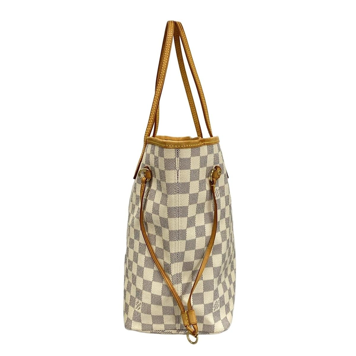 Louis Vuitton Tote Bag Damier Neverfull MM N51107 Azur