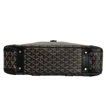 Goyard Business Bag Ambass Ador Black Leather