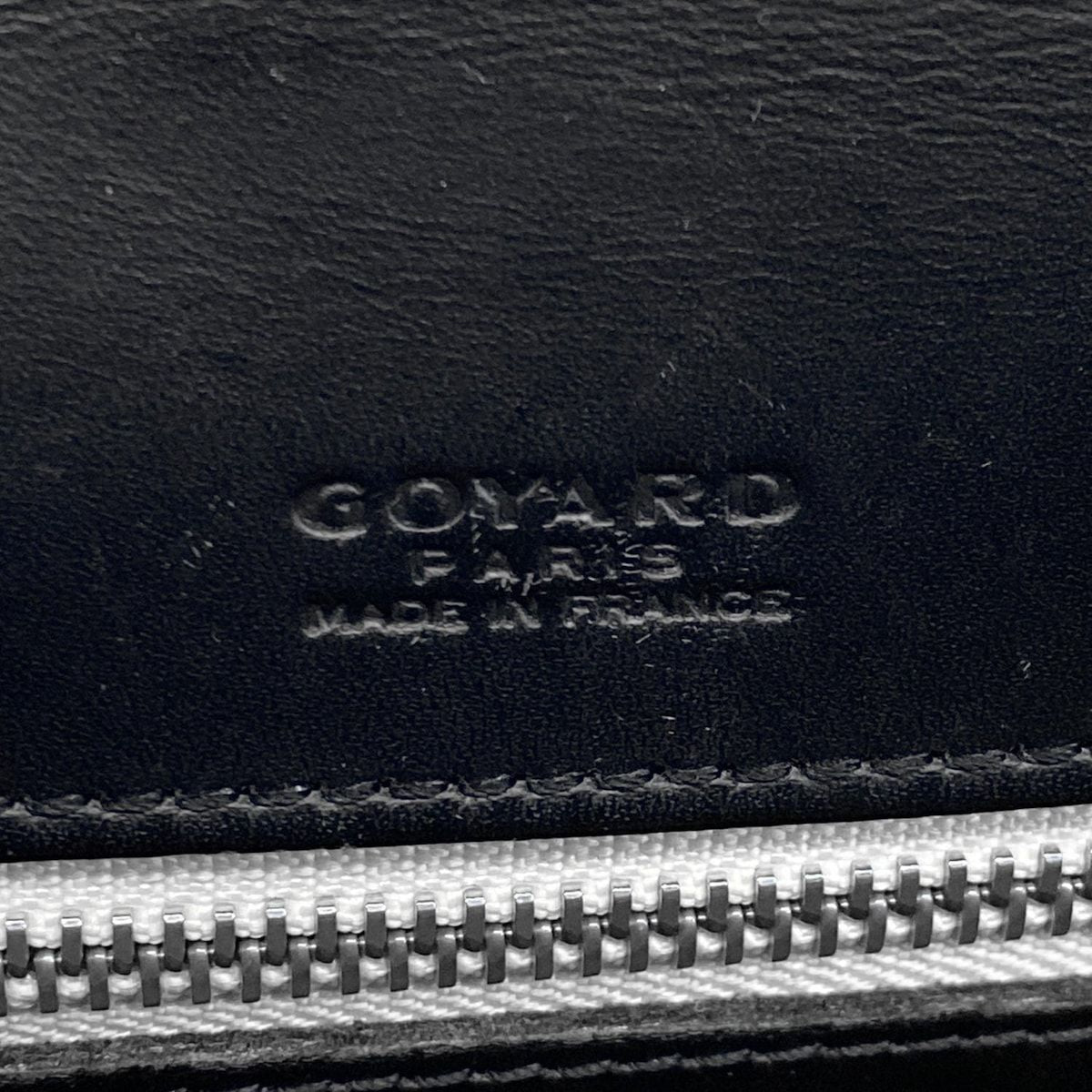 Goyard Business Bag Ambass Ador Black Leather