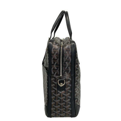 Goyard Business Bag Ambass Ador Black Leather