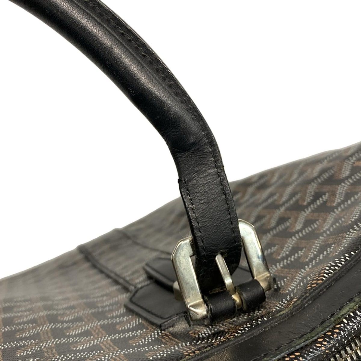 Goyard Business Bag Ambass Ador Black Leather