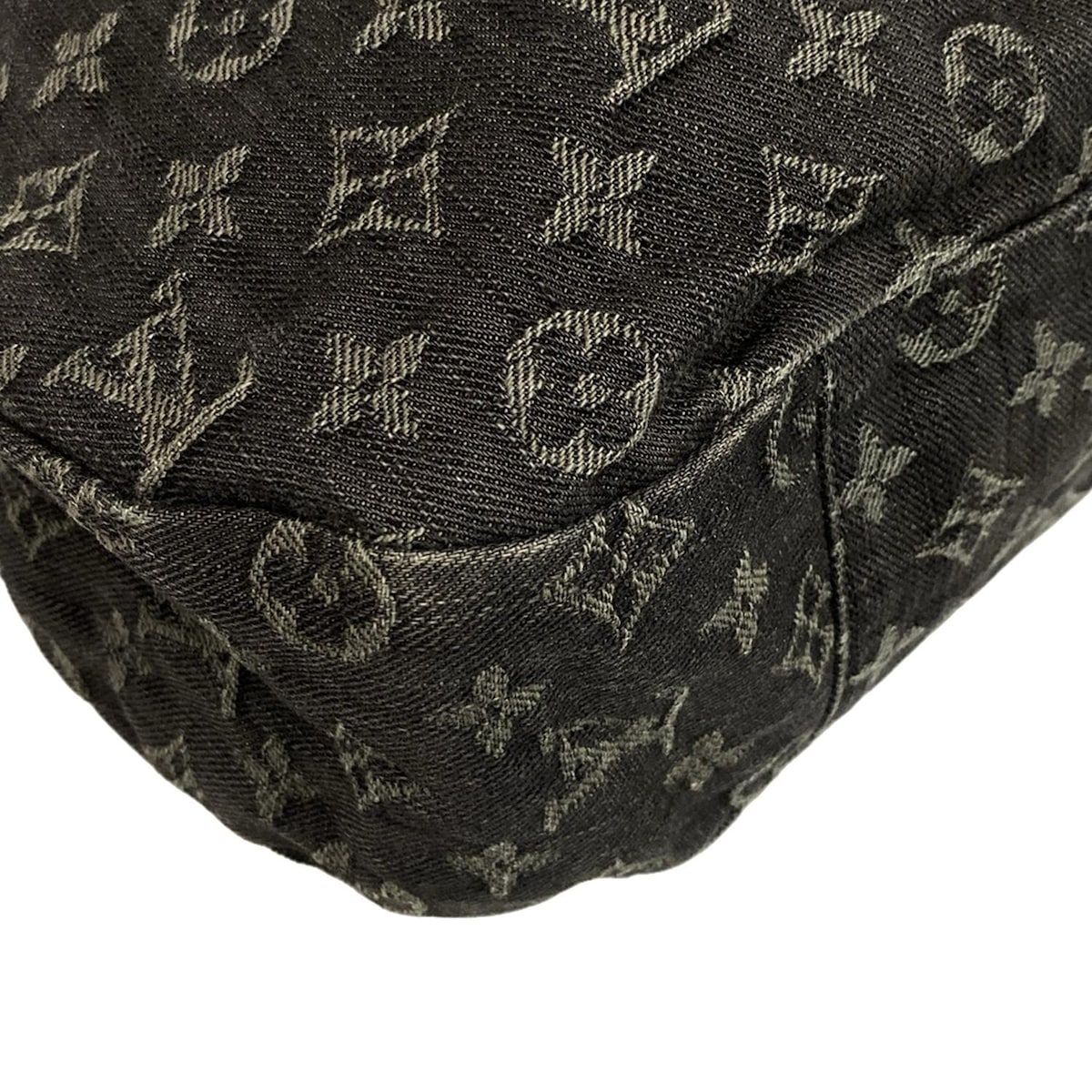 Louis Vuitton Shoulder Bag Monogram Denim Daily PM M40494 Noir
