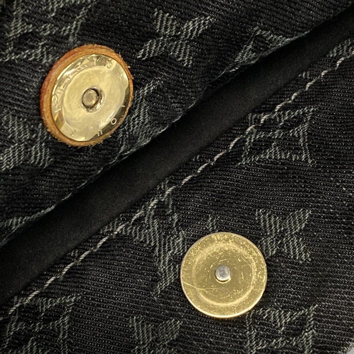 Louis Vuitton Shoulder Bag Monogram Denim Daily PM M40494 Noir