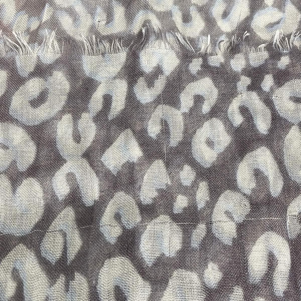 Louis Vuitton Stole (shaw L) Etole Leopard Blurry M75401 Pink X Gray X Light