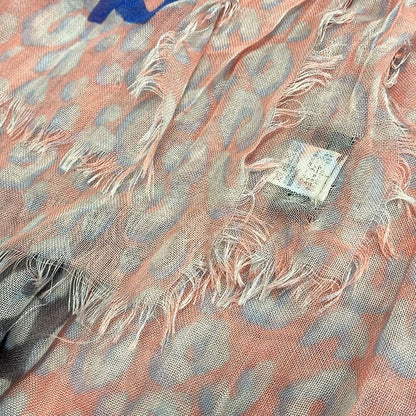 Louis Vuitton Stole (shaw L) Etole Leopard Blurry M75401 Pink X Gray X Light