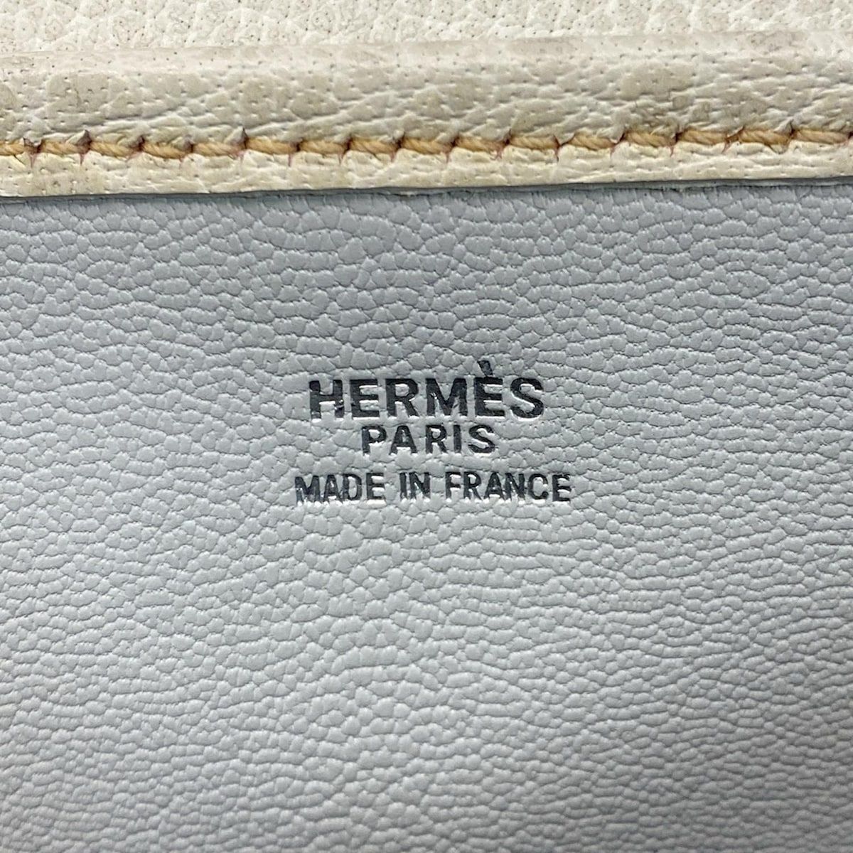 Hermes Shoulder Bag Christine White Silver Hardware