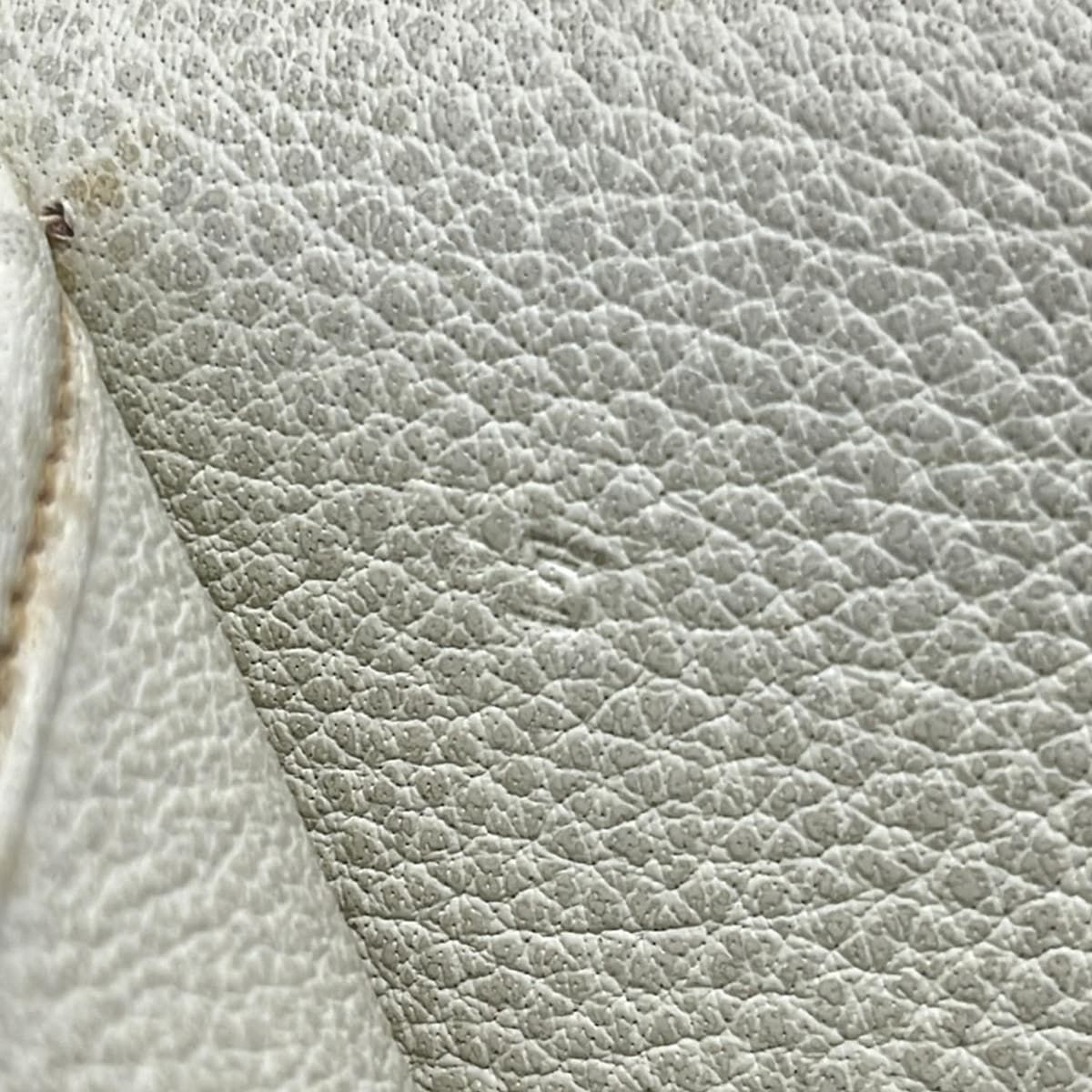 Hermes Shoulder Bag Christine White Silver Hardware