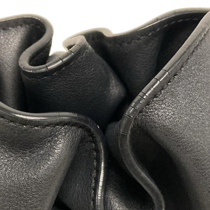 Loewe Clutch Bag Flamenco Clutch Black Leather