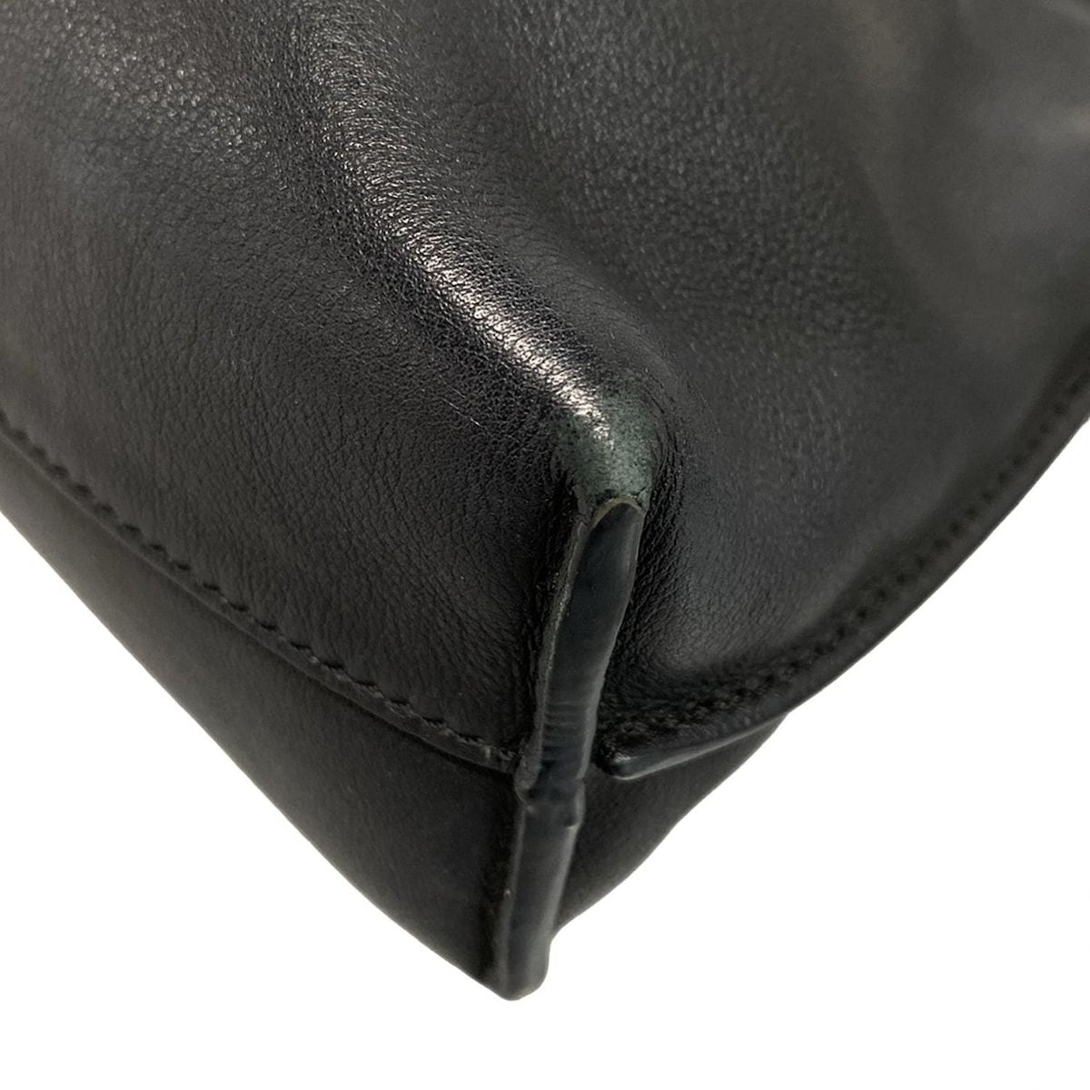 Loewe Clutch Bag Flamenco Clutch Black Leather