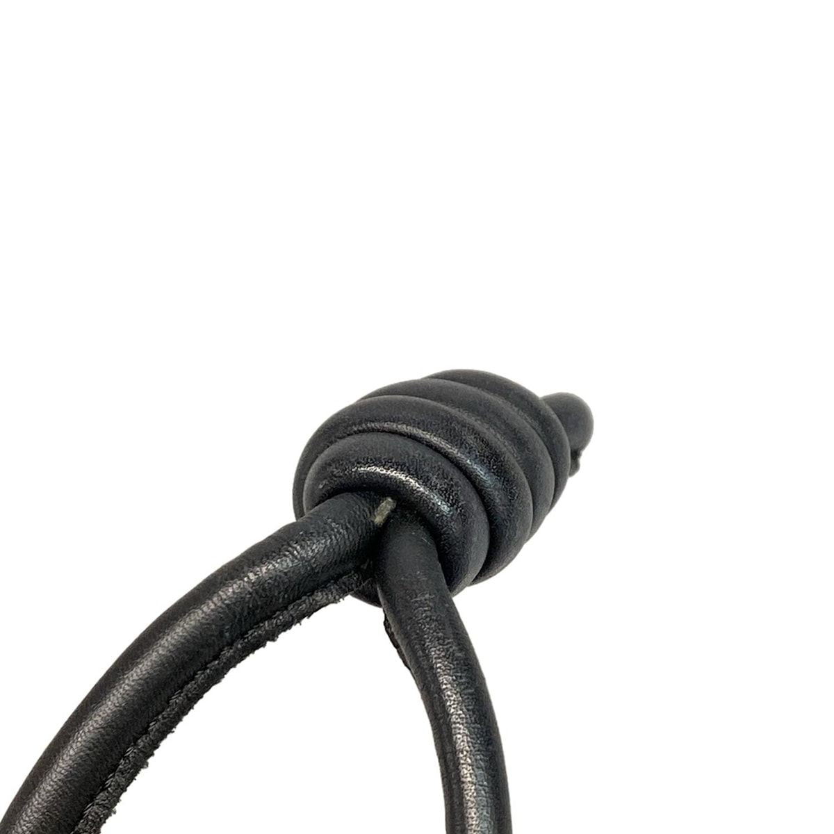 Loewe Clutch Bag Flamenco Clutch Black Leather