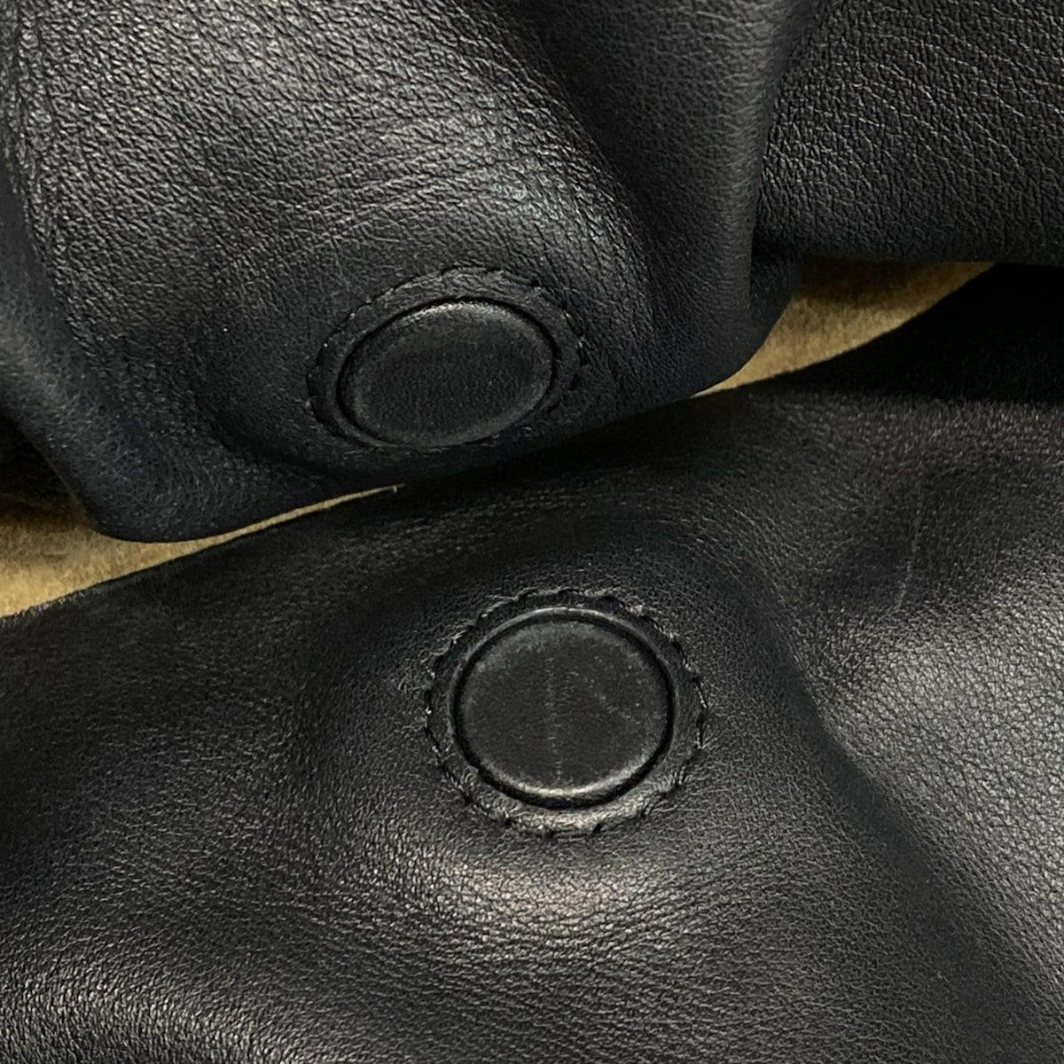 Loewe Clutch Bag Flamenco Clutch Black Leather