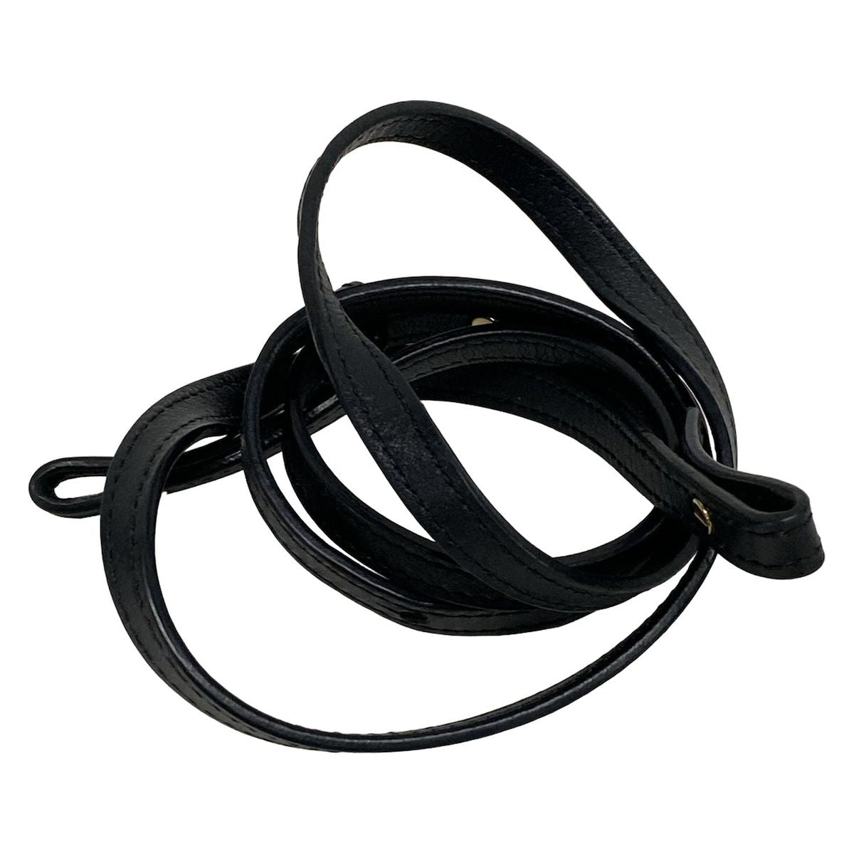 Loewe Clutch Bag Flamenco Clutch Black Leather