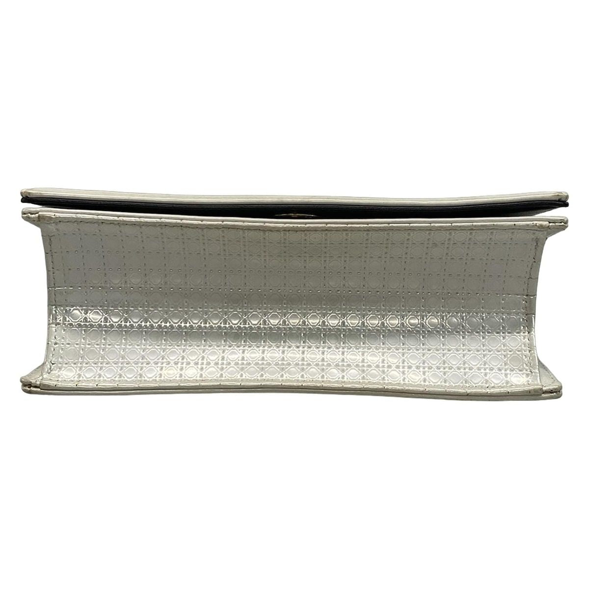 Dior/Christian Dior Shoulder Bag Dior Ama Light Gray Chain Shoulder Leather