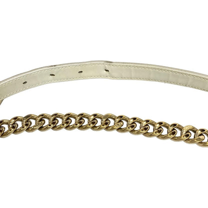 Dior/Christian Dior Shoulder Bag Dior Ama Light Gray Chain Shoulder Leather